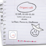Laatste origami café voor de vakantie