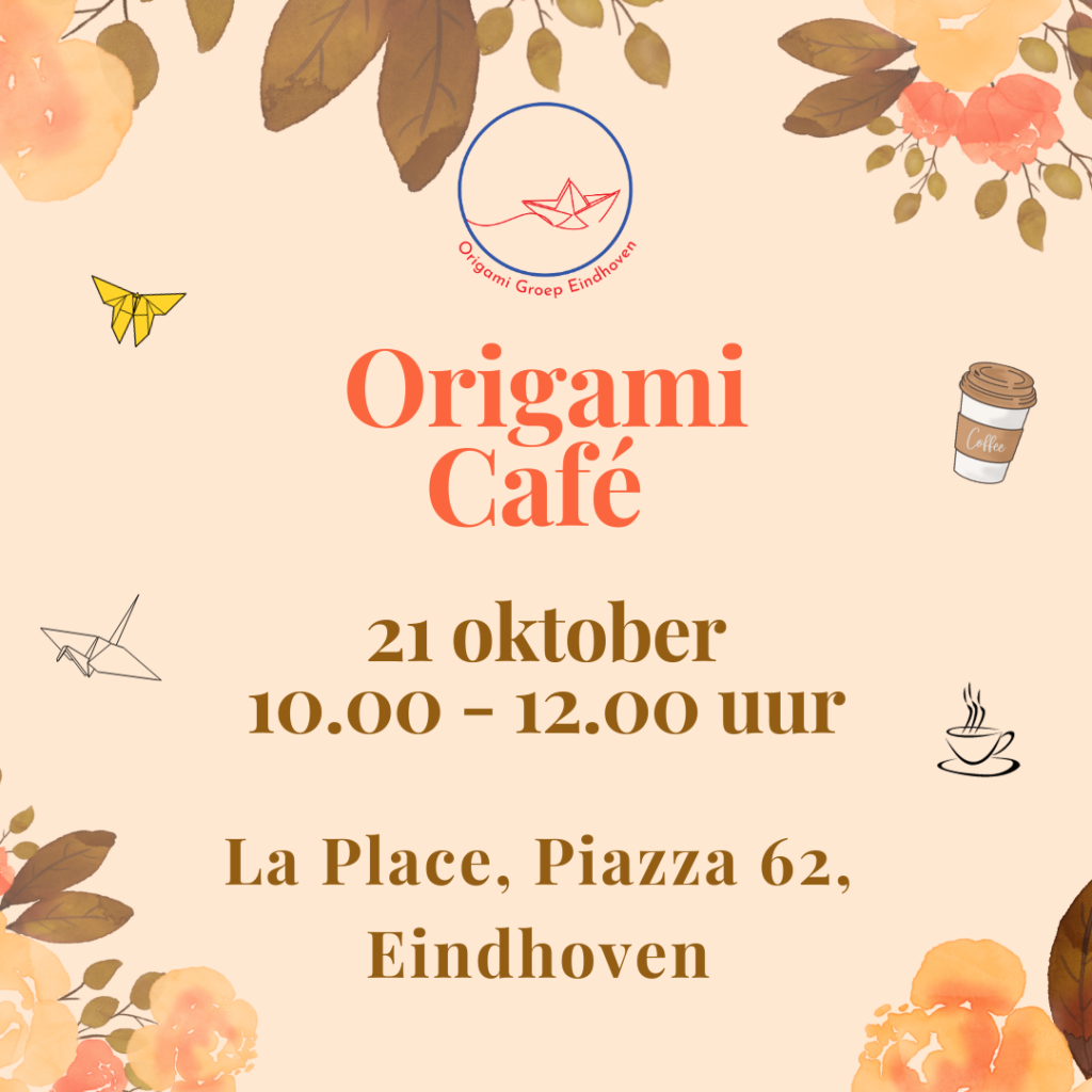 Origami café 21 oktober 2023